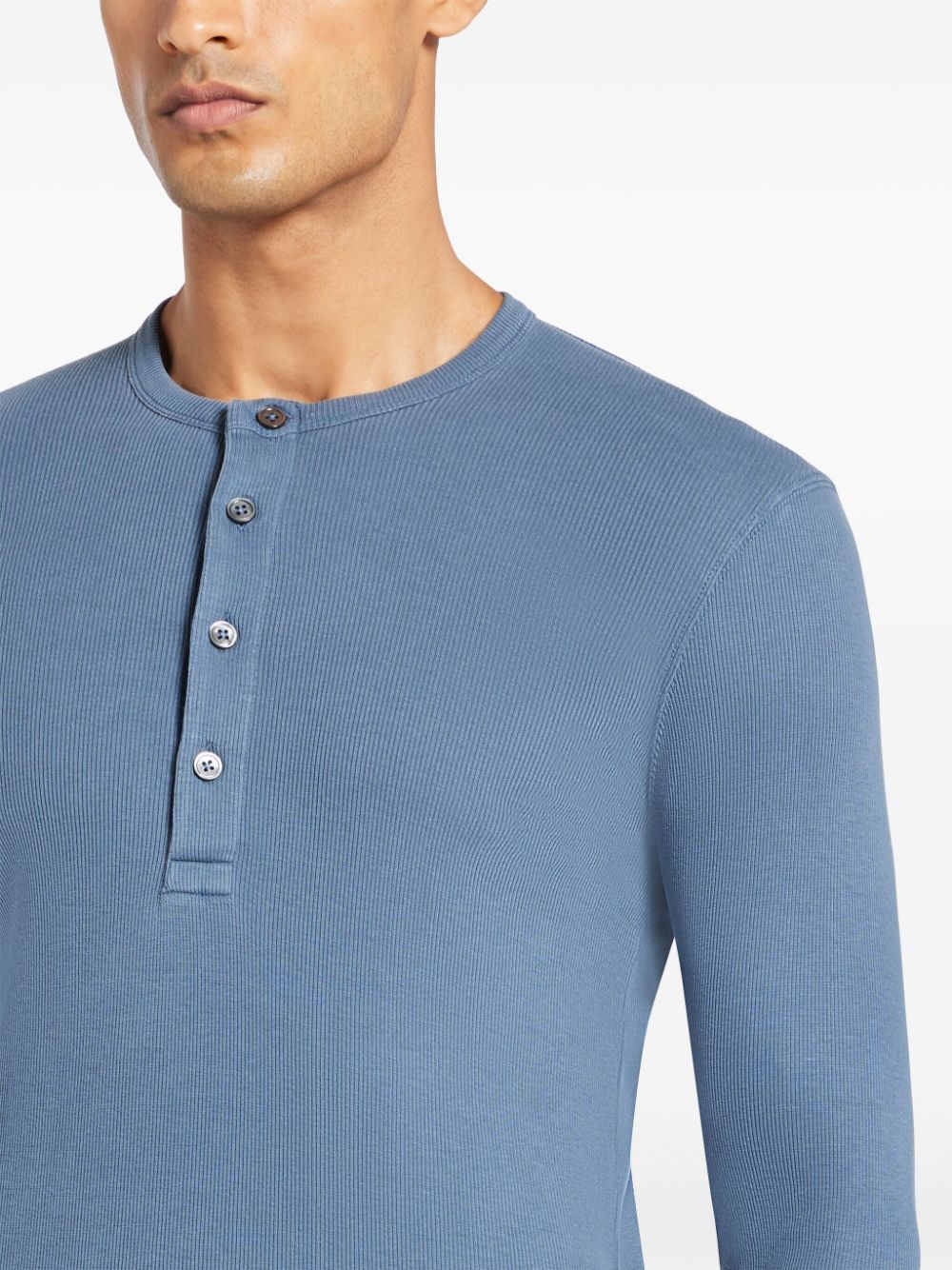 Tom Ford T-Shirts And Polos Blue Mother Of Pearl