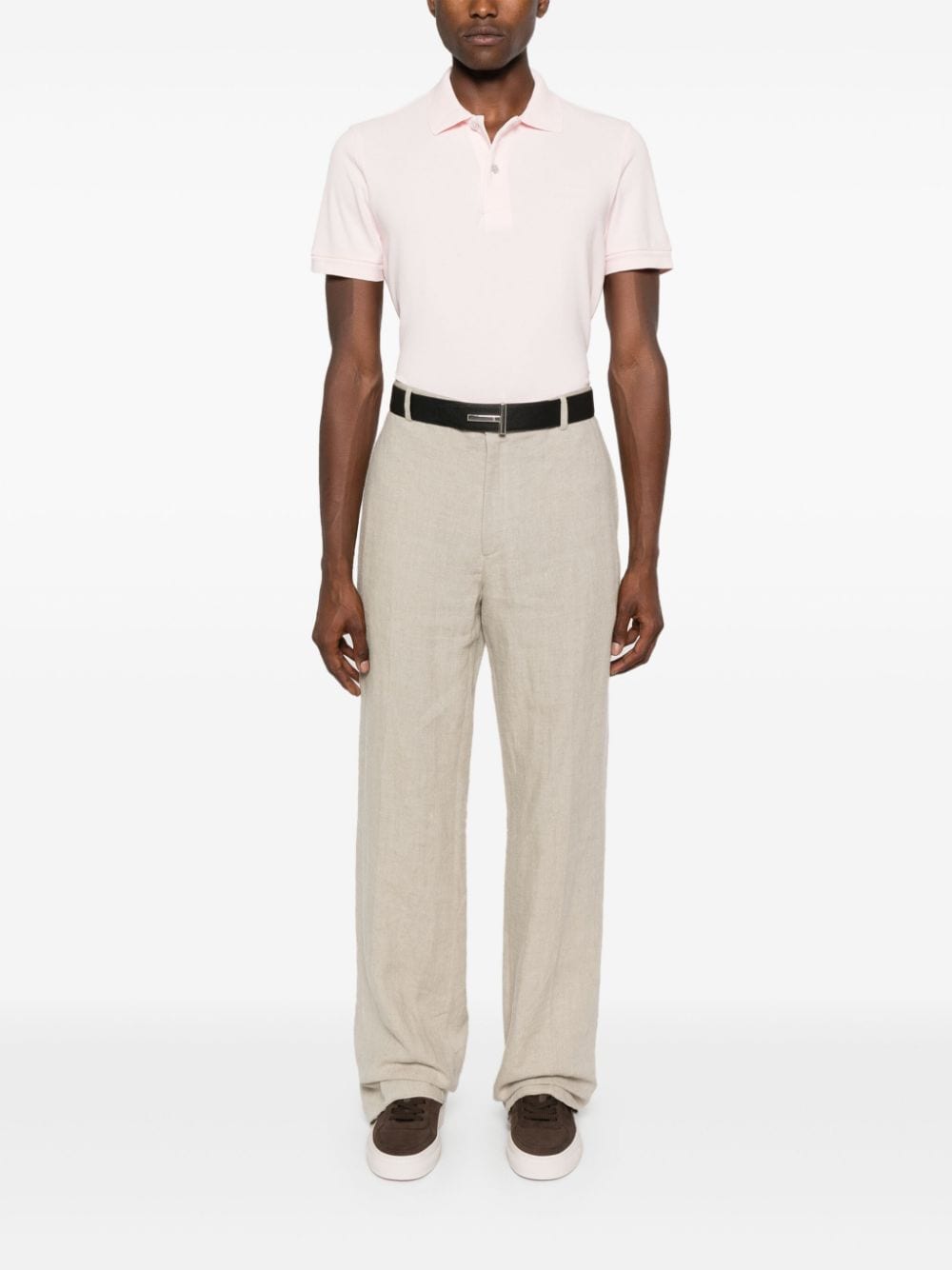 Tom Ford T-Shirts And Polos Powder Cotton