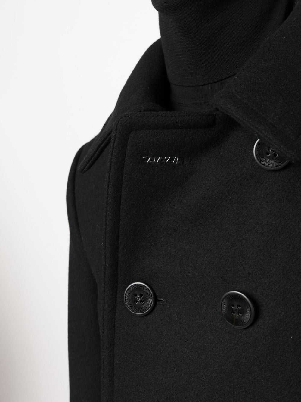 Tom Ford Coats Black Outer: Calf Leather