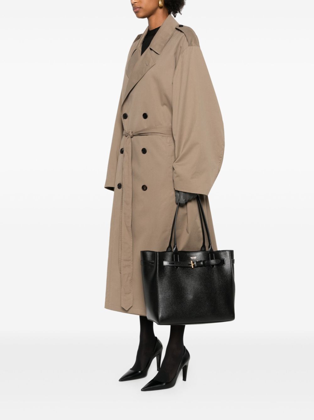 Tom Ford Bags Black Outer: Calf Leather