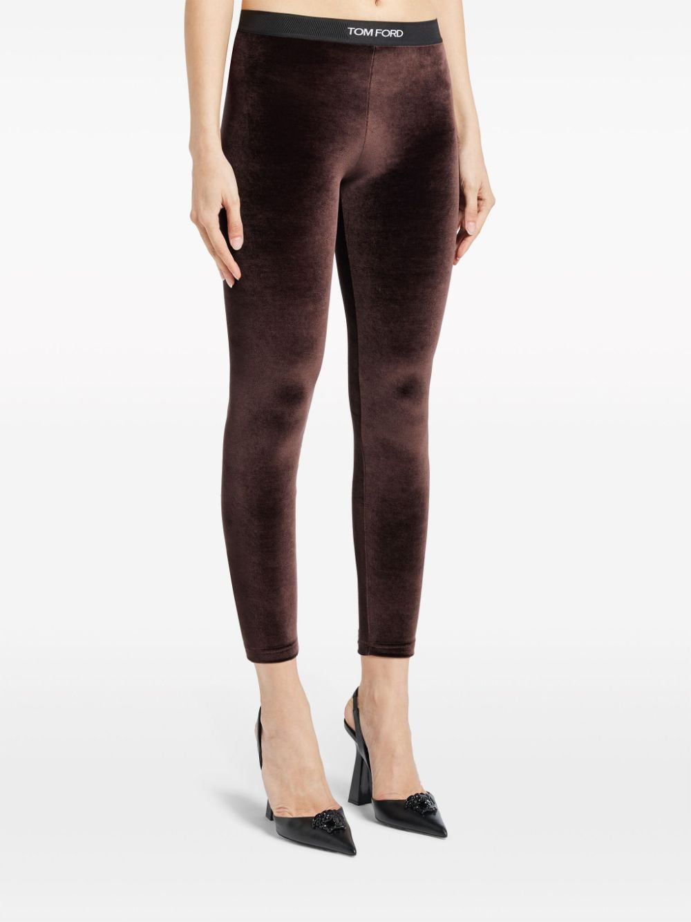 Tom Ford Trousers Brown Triacetate