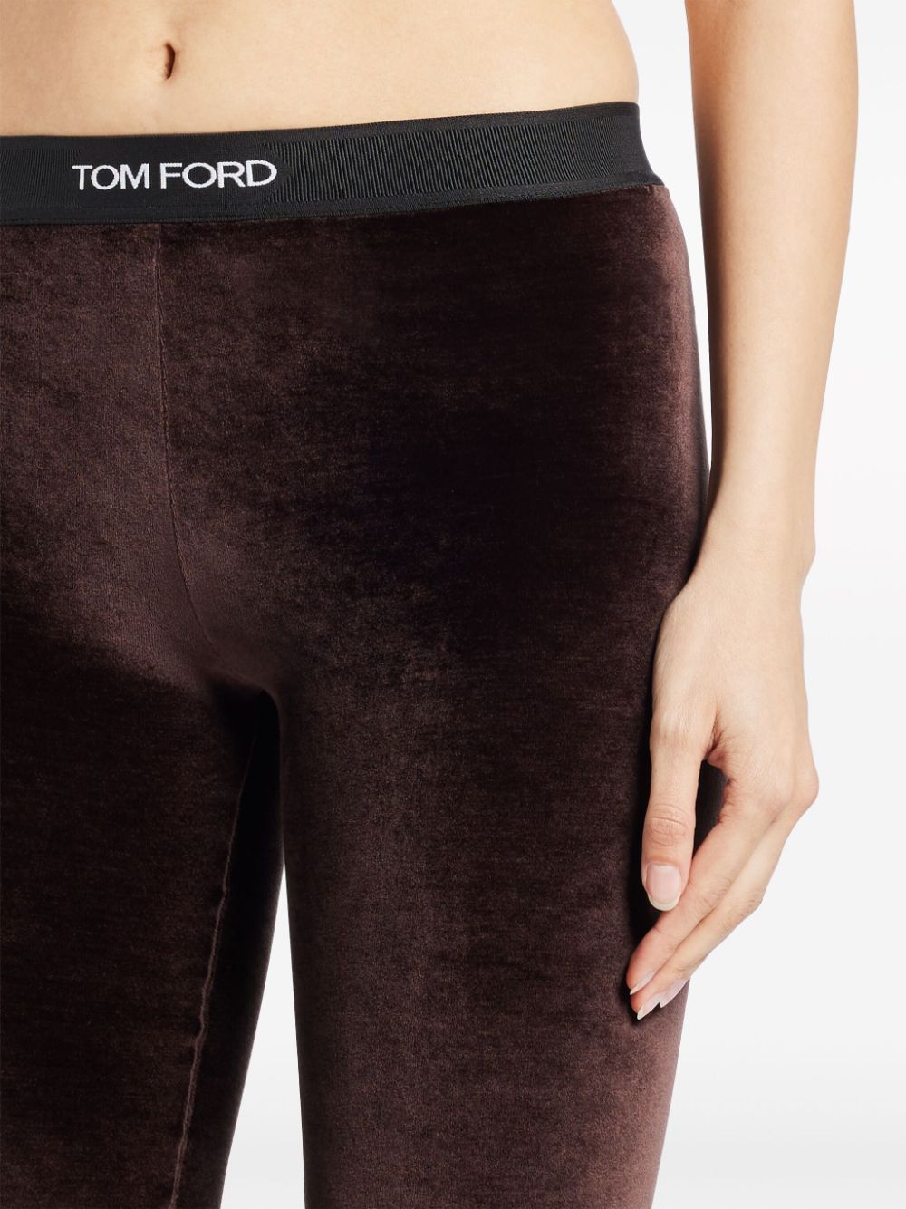 Tom Ford Trousers Brown Triacetate