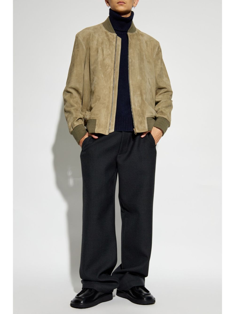 Paul Smith Coats Green Lambskin