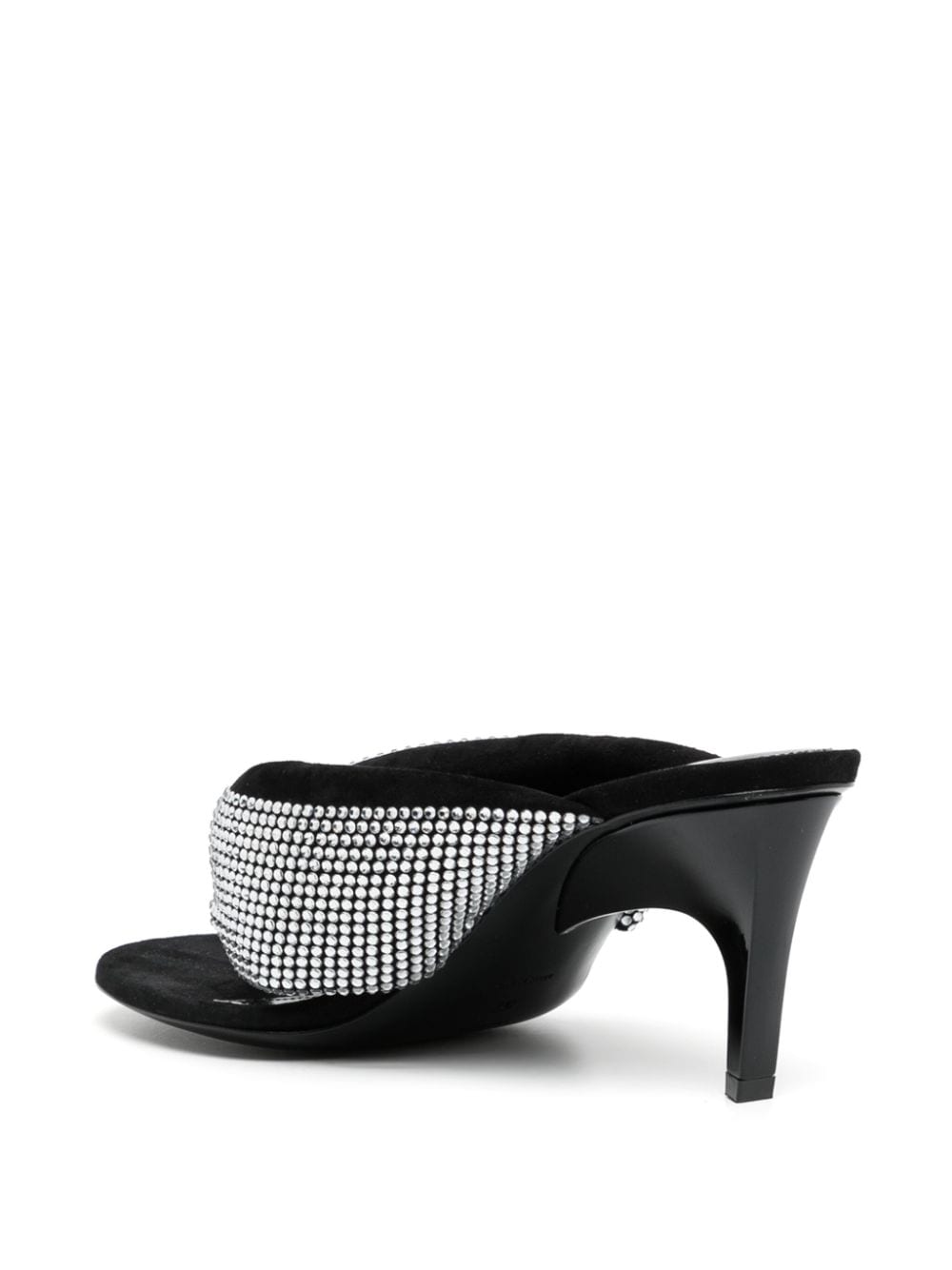 The Attico Sandals Silver Lining: Leather