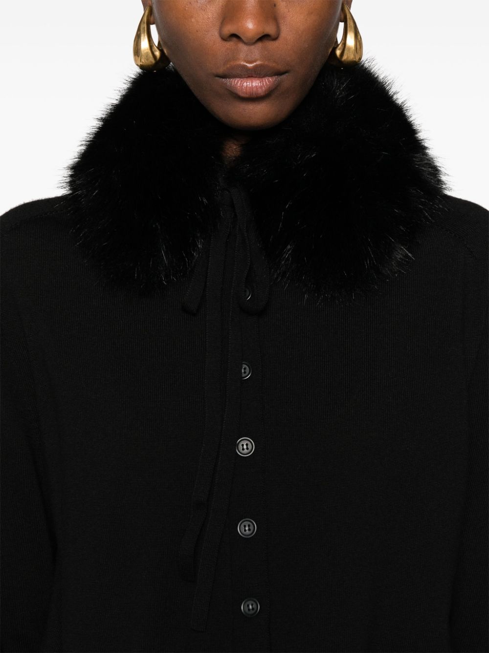 Sportmax Pre Sweaters Black Virgin Wool