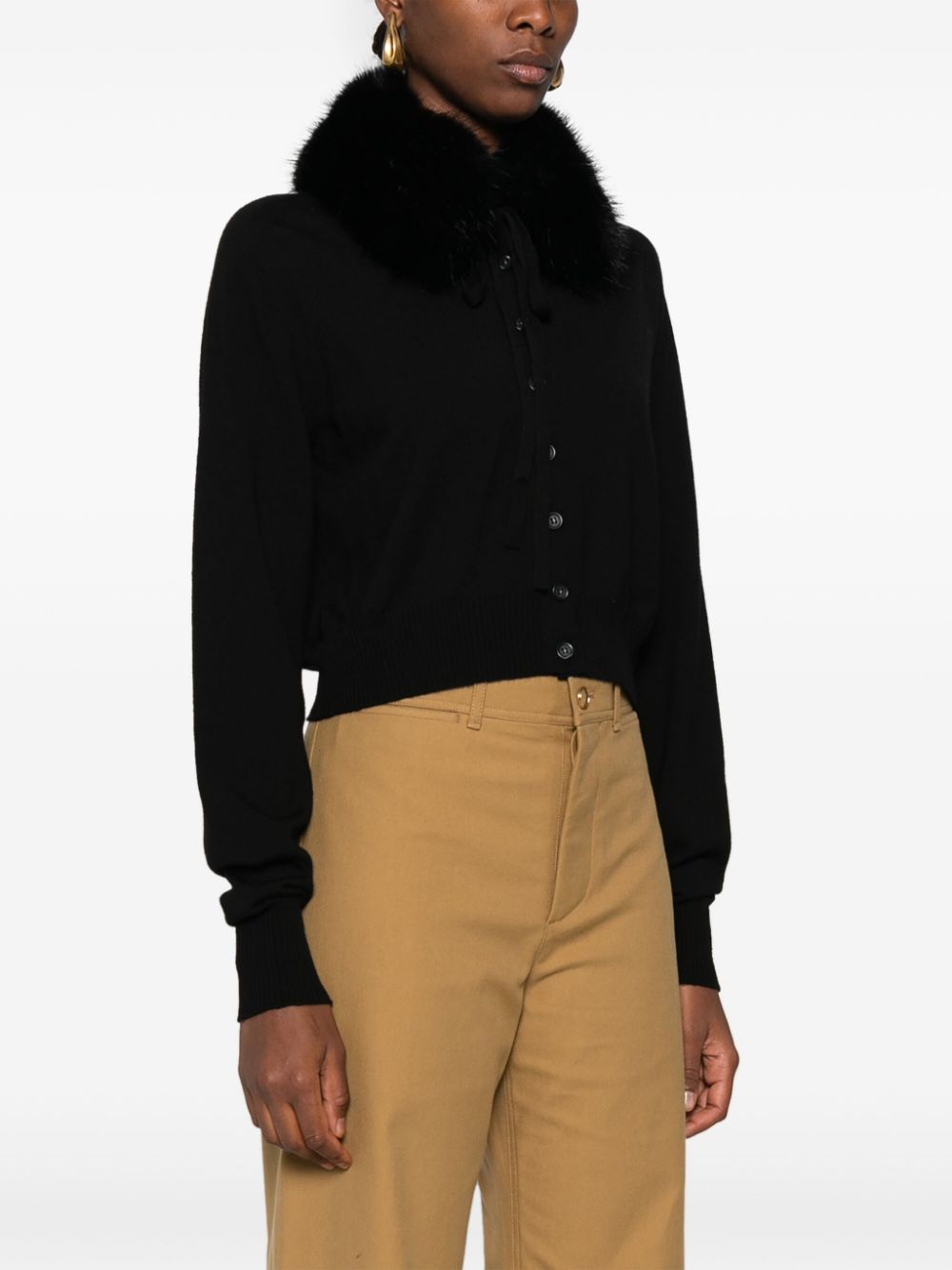 Sportmax Pre Sweaters Black Virgin Wool