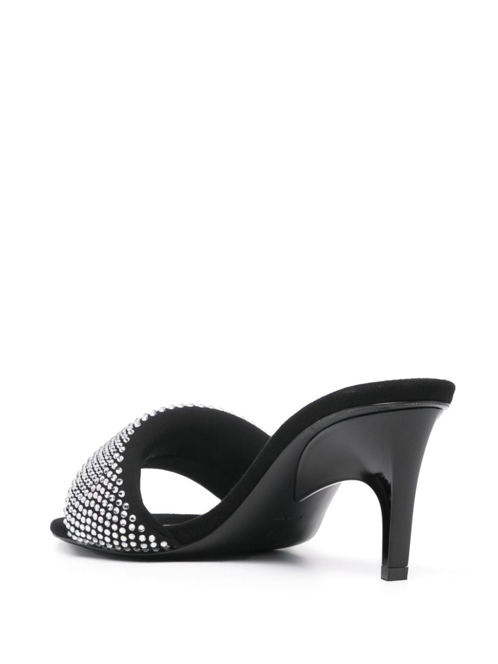 The Attico Sandals Silver Outer: Fabric