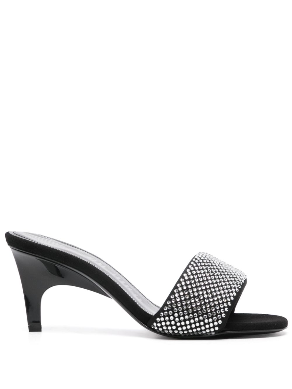 The Attico Sandals Silver Outer: Fabric
