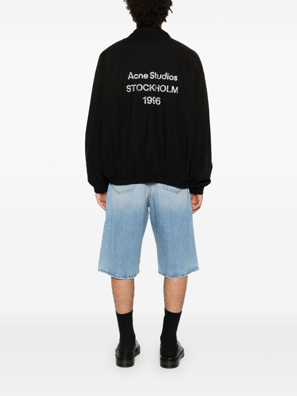 Acne Studios Coats Black Outer: Organic Cotton