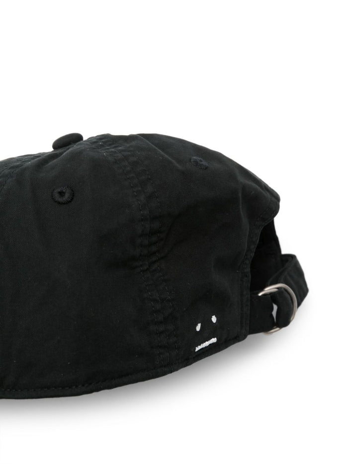 Acne Hats Black Cotton