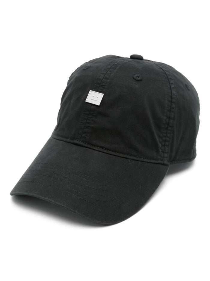 Acne Hats Black Cotton