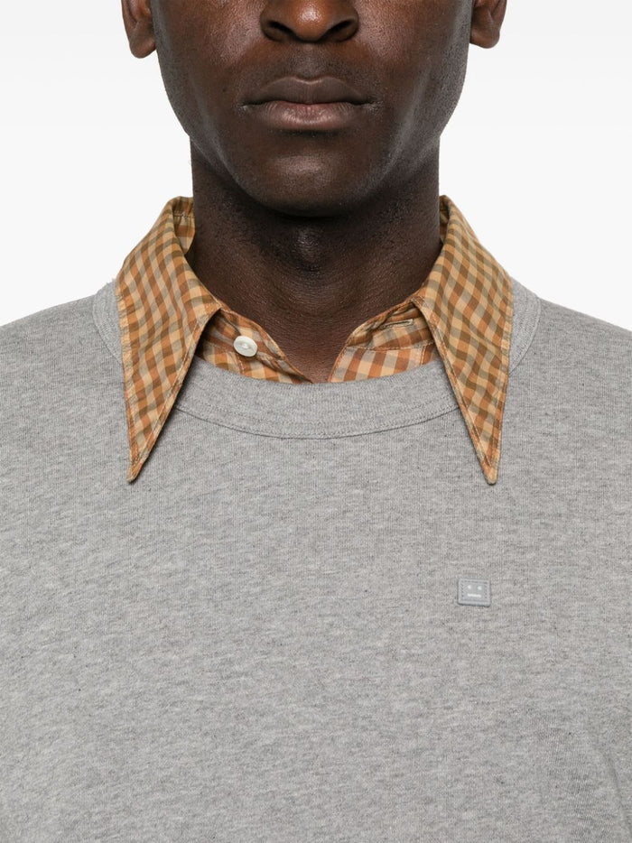 Acne Sweaters Light Grey Cotton