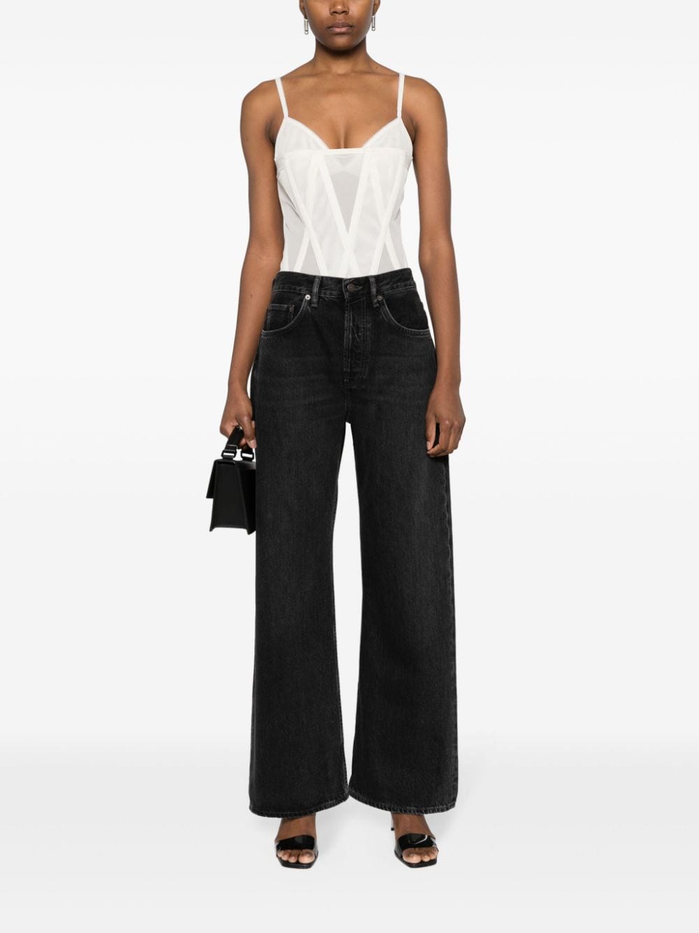 Acne Studios Jeans Black Cotton
