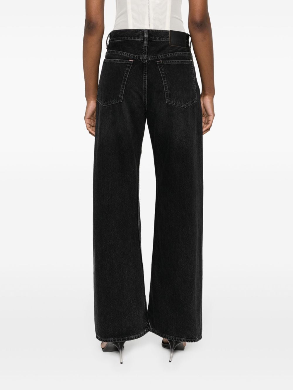 Acne Studios Jeans Black Cotton