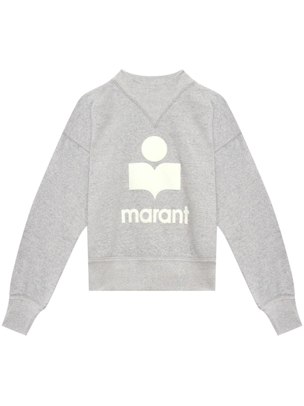 Marant Etoile Sweaters Grey Cotton Polyester