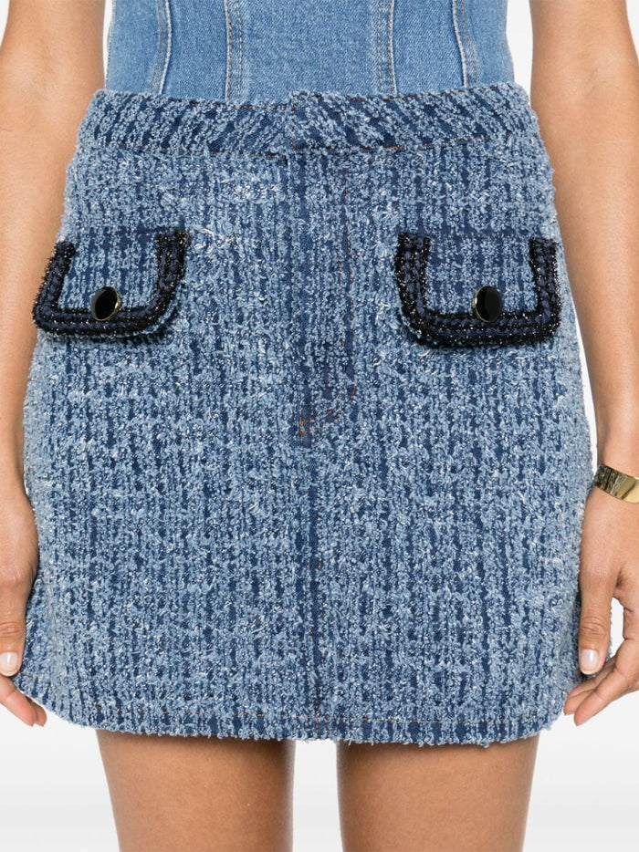 Self-Portrait Skirts Blue