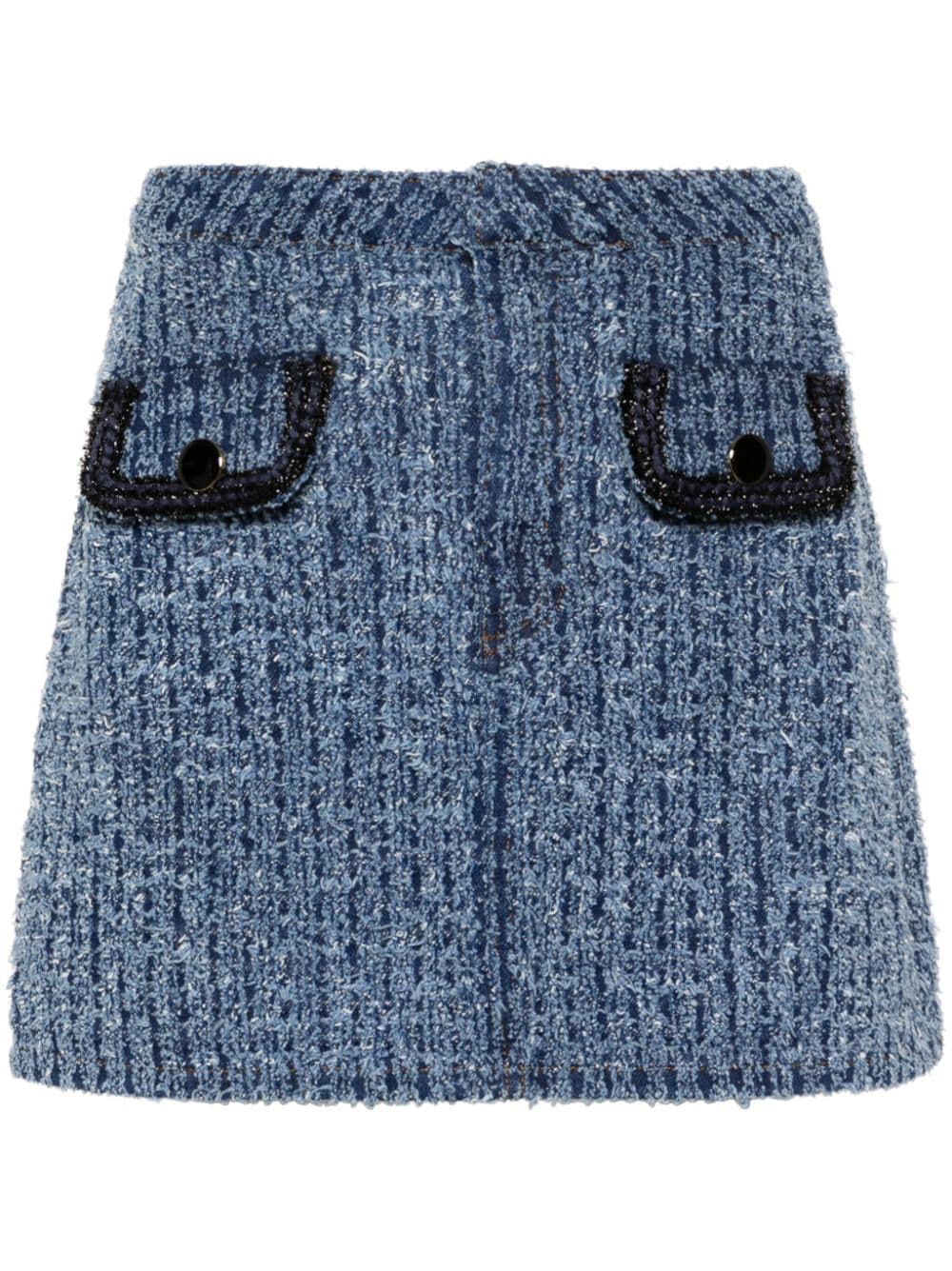 Self-Portrait Skirts Blue