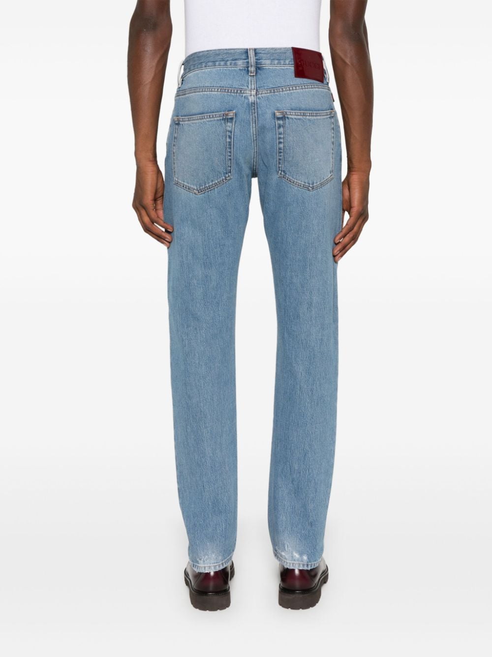 Gucci Jeans Clear Blue Cotton