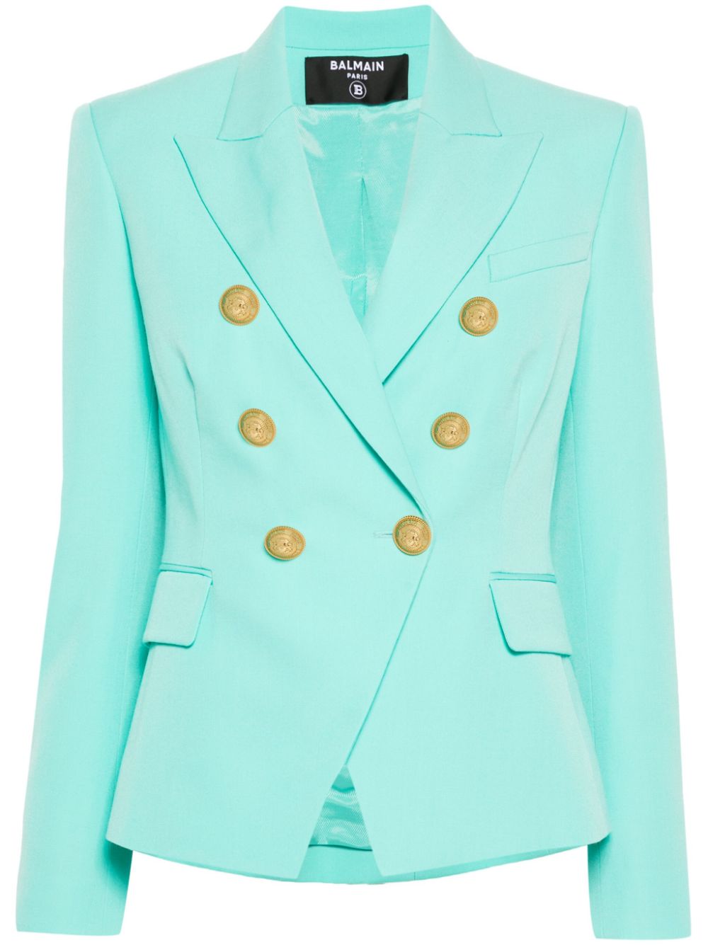 Balmain Jackets Green
