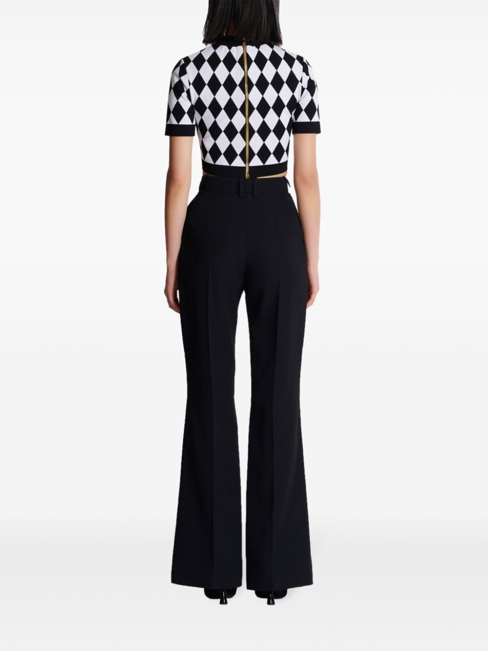 Balmain Top Black Viscose