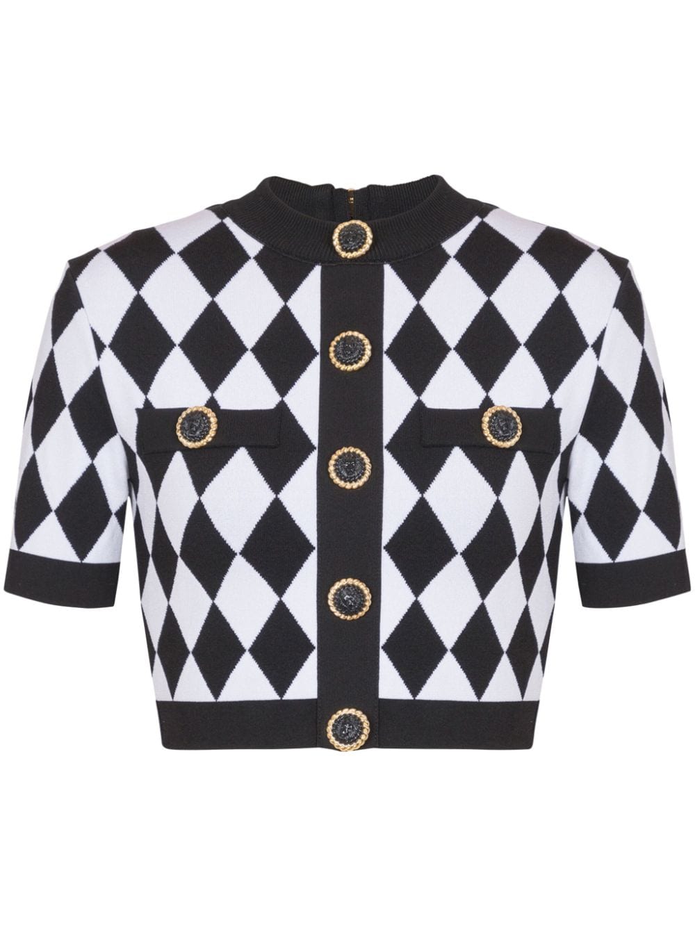 Balmain Top Black Viscose