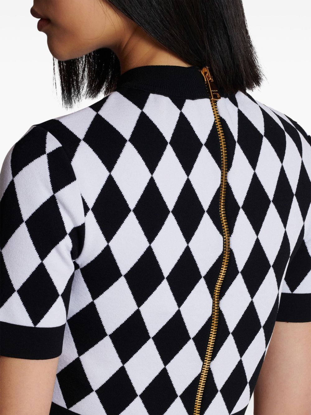 Balmain Top Black Viscose