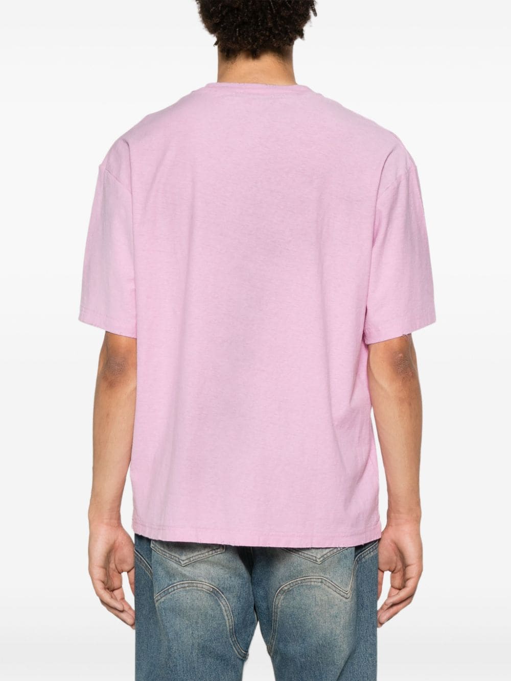 Acne Studios T-Shirts And Polos Pink Cotton