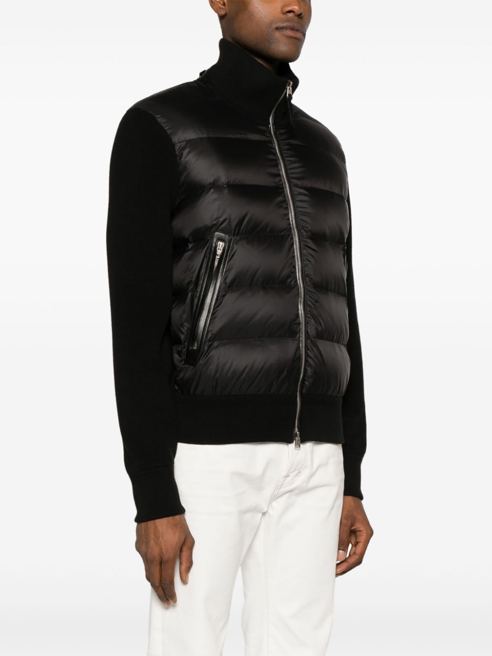 Tom Ford Coats Black Polyamide