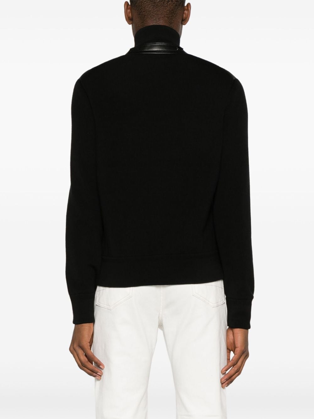 Tom Ford Coats Black Polyamide