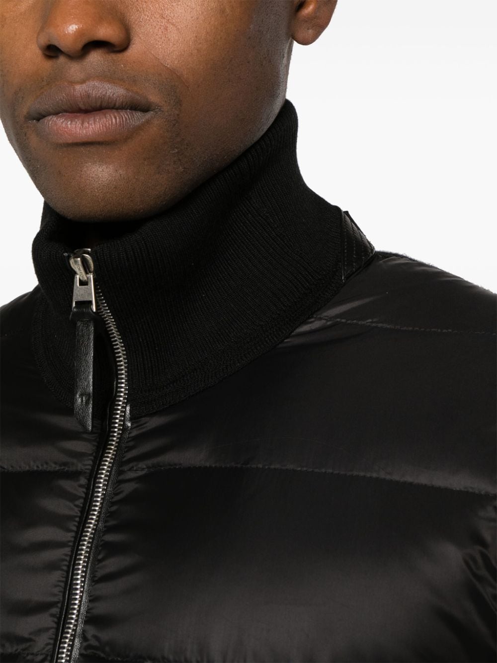 Tom Ford Coats Black Polyamide
