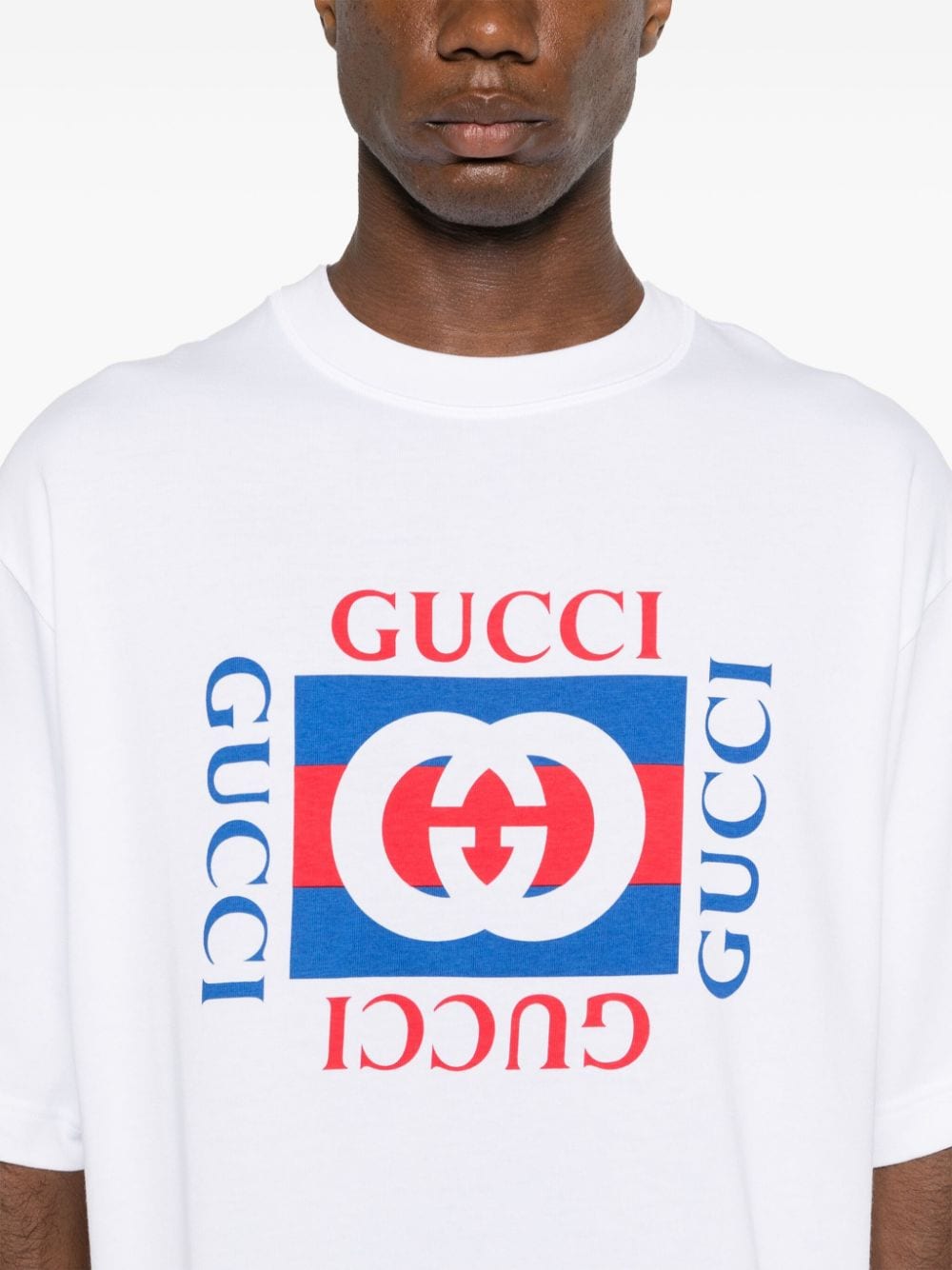 Gucci T-Shirts And Polos White Cotton