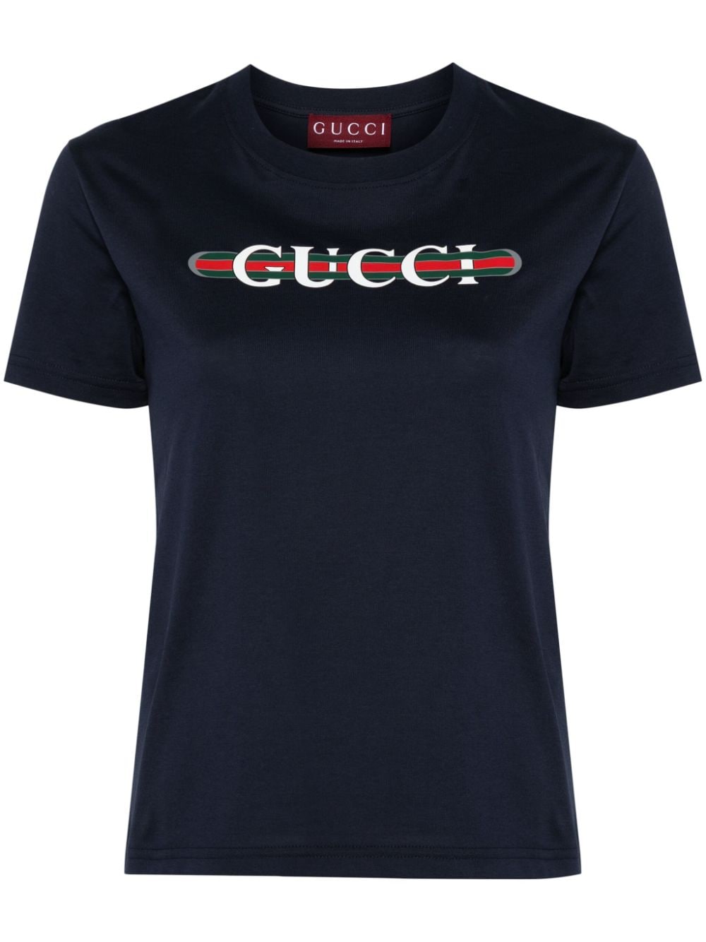 Gucci T-Shirts And Polos Blue Cotton