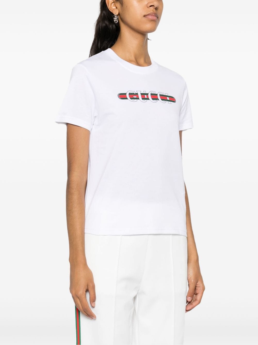 Gucci T-Shirts And Polos White Cotton