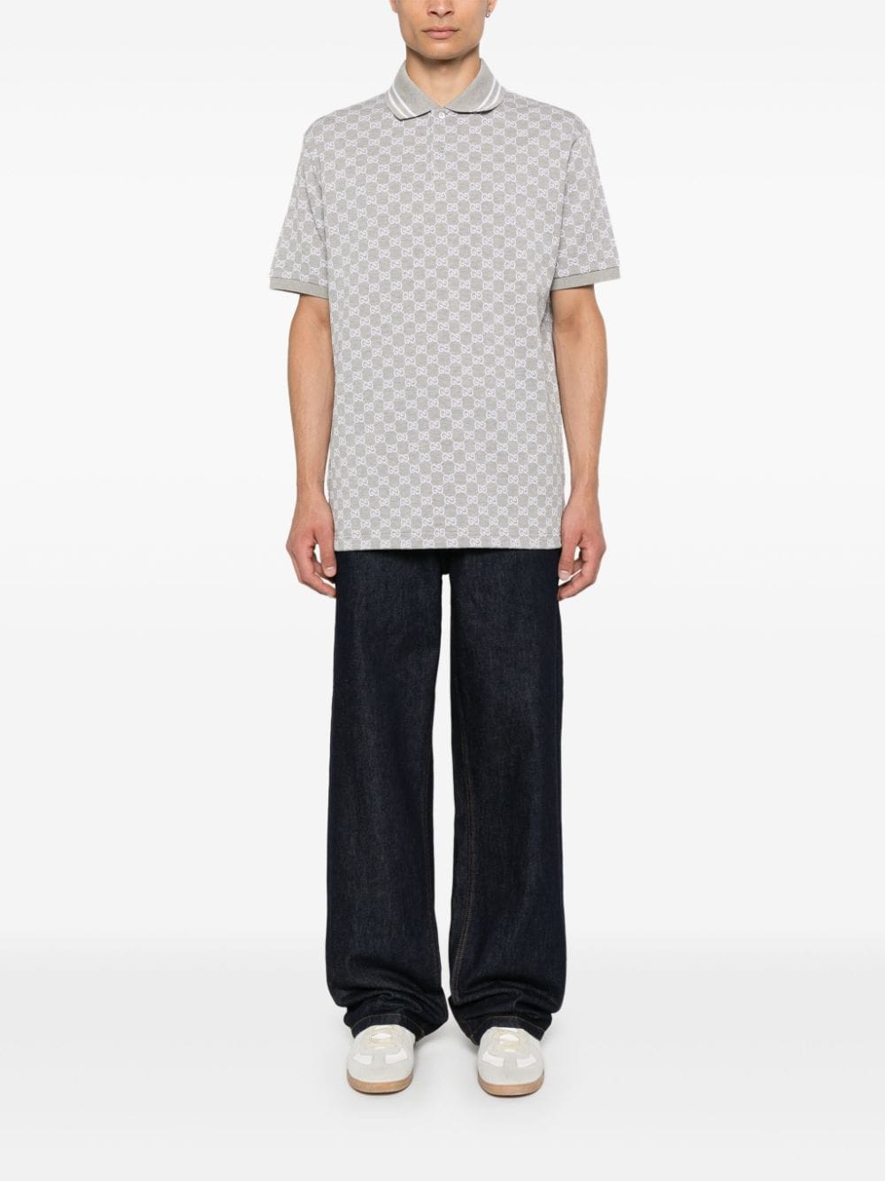 Gucci T-Shirts And Polos Grey Cotton