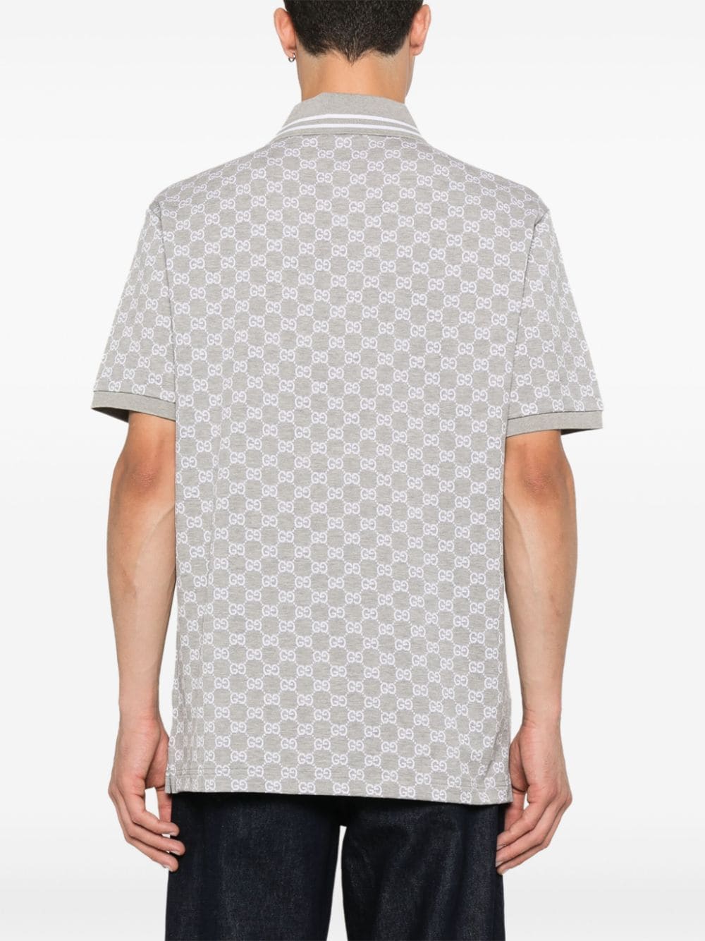 Gucci T-Shirts And Polos Grey Cotton