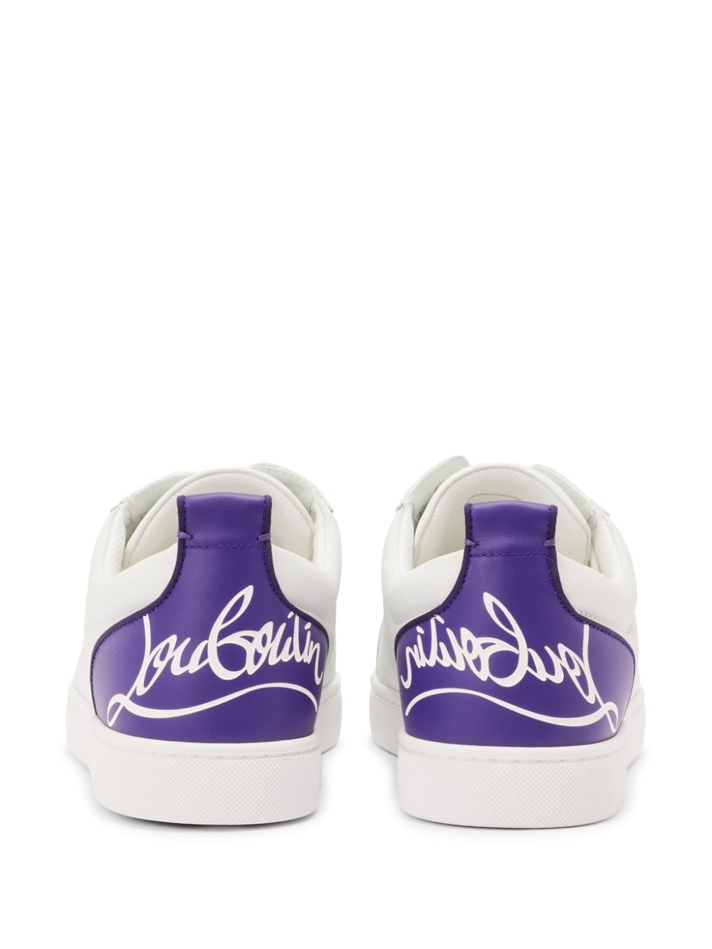 Christian Louboutin Sneakers Purple Calf Leather