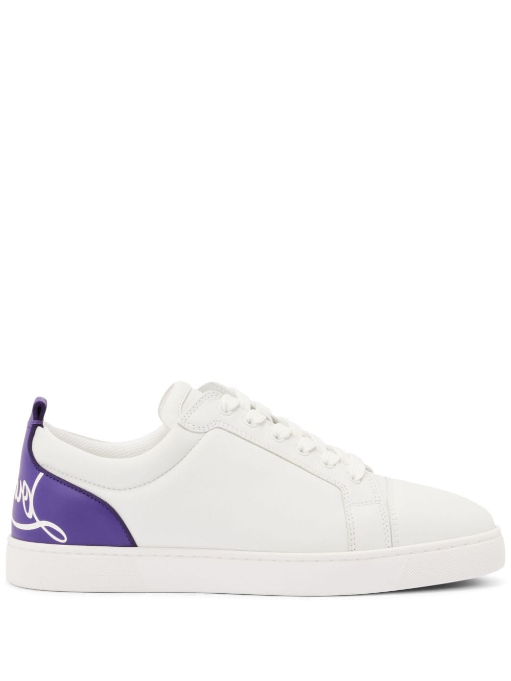 Christian Louboutin Sneakers Purple Calf Leather