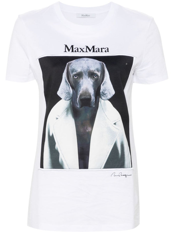 Max Mara T-Shirts And Polos White Cotton