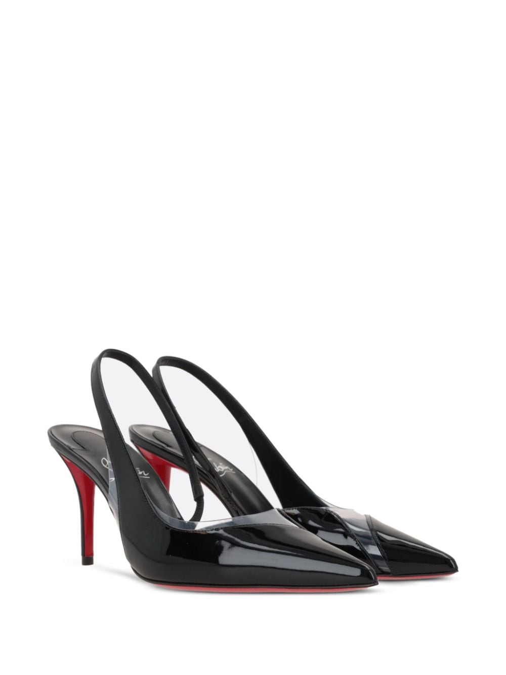 Christian Louboutin With Heel Black Calf Leather