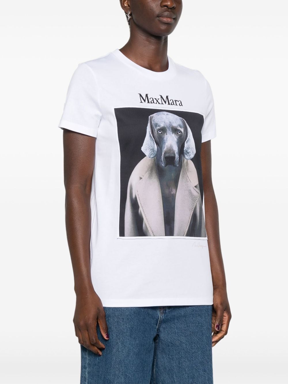 Max Mara T-Shirts And Polos Powder Cotton