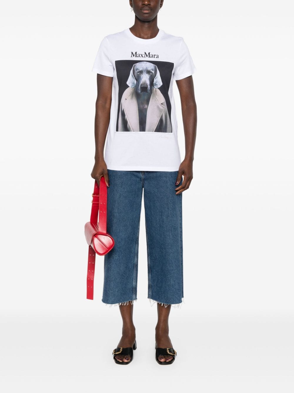 Max Mara T-Shirts And Polos Powder Cotton