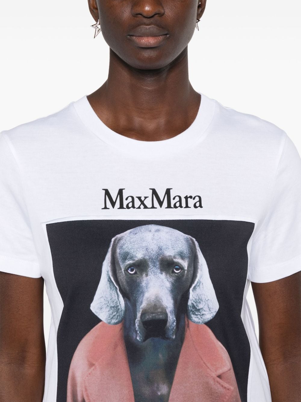 Max Mara T-Shirts And Polos Pink Cotton
