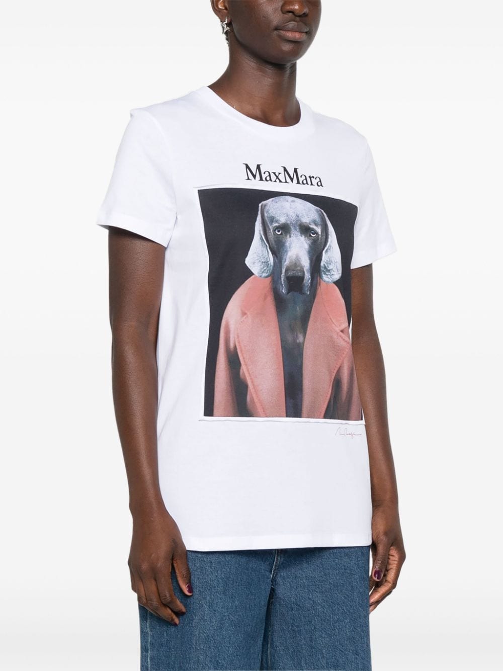 Max Mara T-Shirts And Polos Pink Cotton
