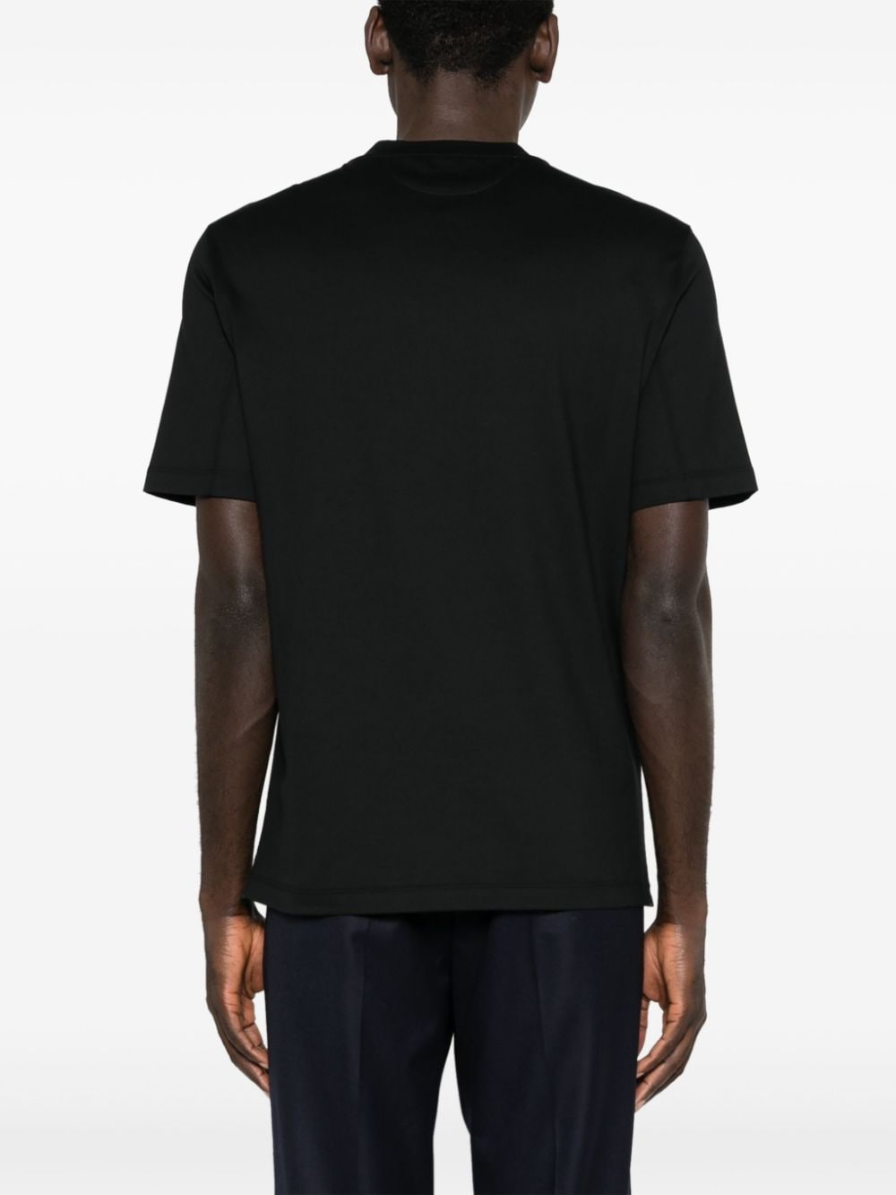 Brunello Cucinelli T-Shirts And Polos Nero Cotton