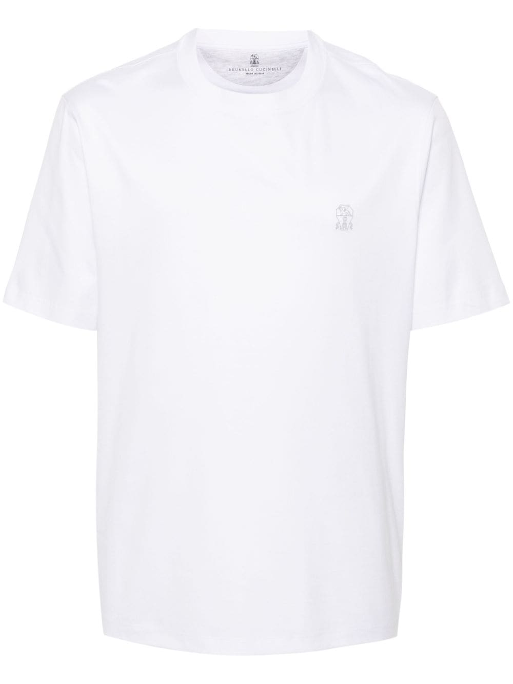 Brunello Cucinelli T-Shirts And Polos Bianco Cotton
