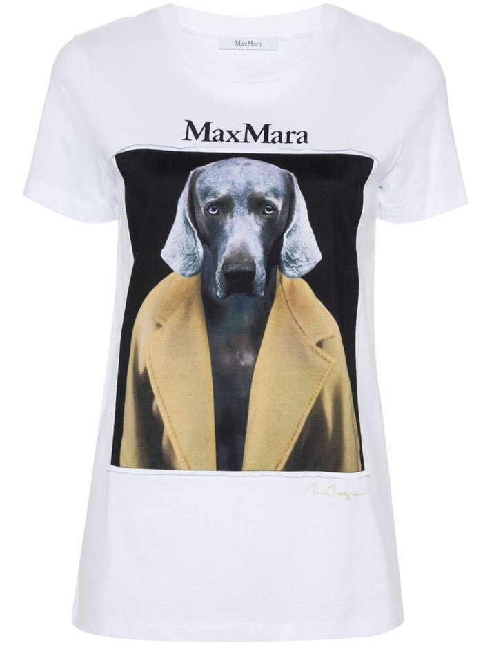 Max Mara T-Shirts And Polos Brown Cotton