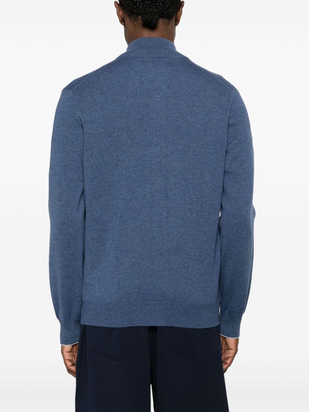 Brunello Cucinelli Sweaters Blu Cashmere