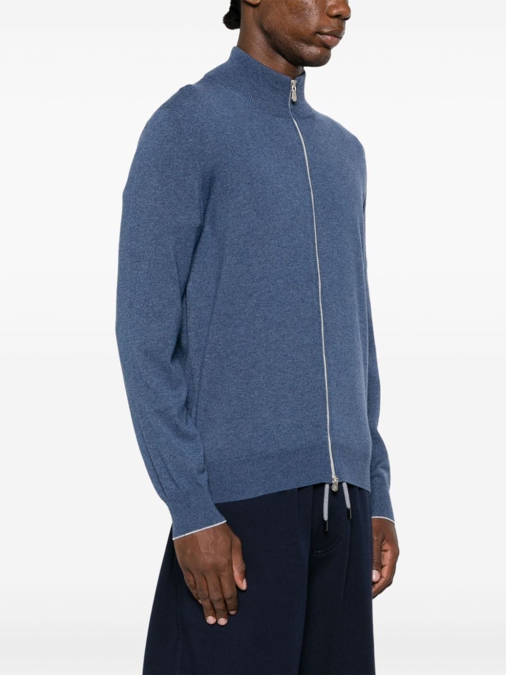 Brunello Cucinelli Sweaters Blu Cashmere