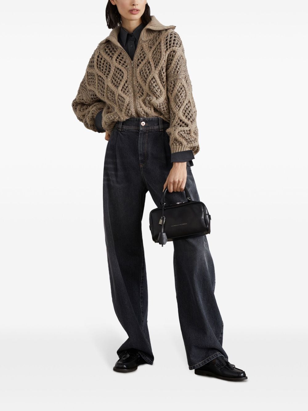 Brunello Cucinelli Sweaters Marrone Cashmere