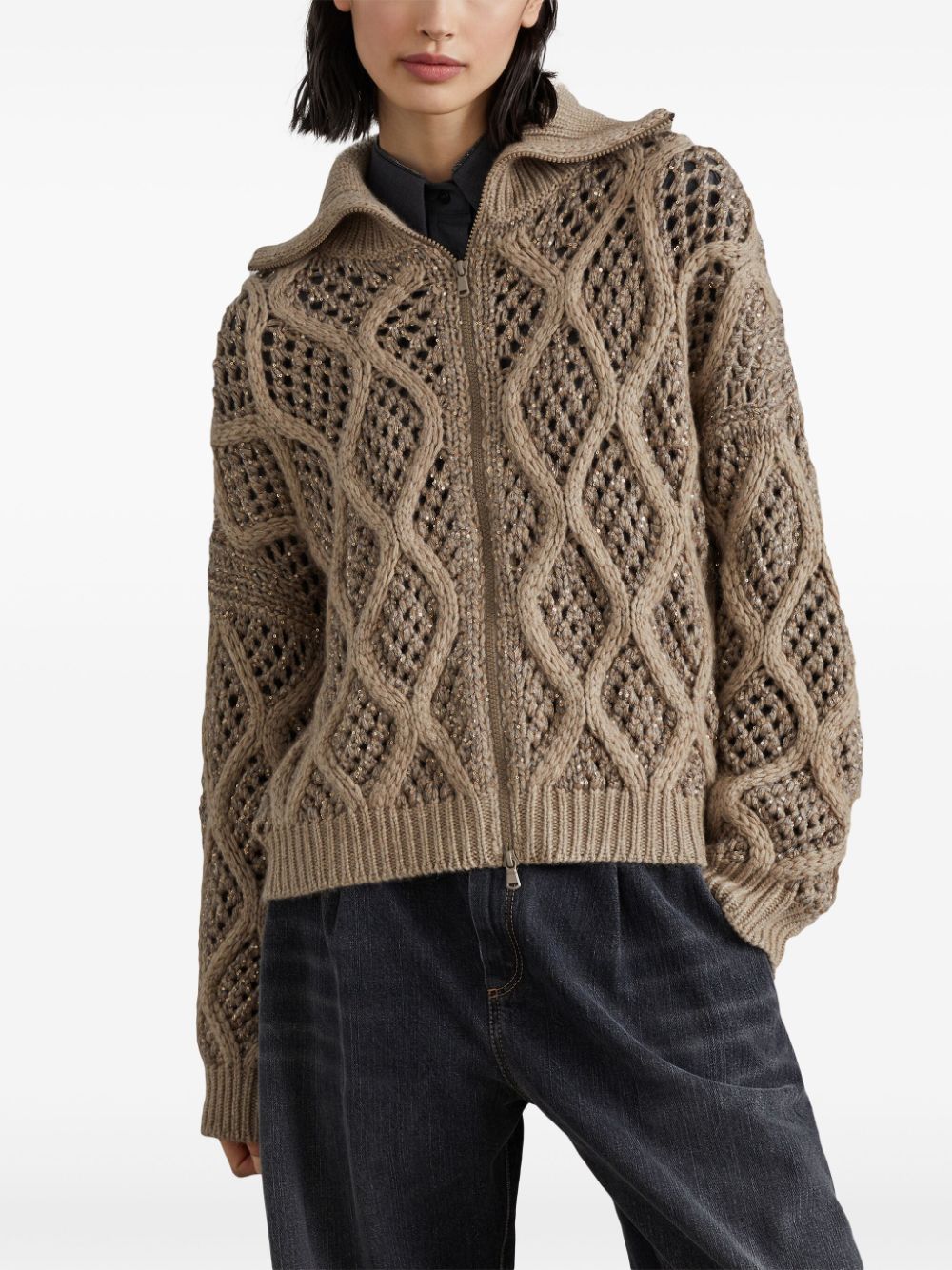 Brunello Cucinelli Sweaters Marrone Cashmere